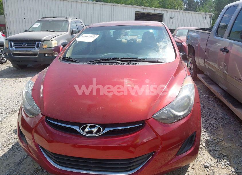 Photo 12 of 2013 Hyundai Elantra GLS (VIN 5NPDH4AE2DH353893)
