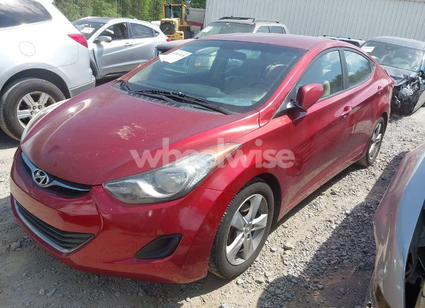 Photo 2 of 2013 Hyundai Elantra GLS (VIN 5NPDH4AE2DH353893)