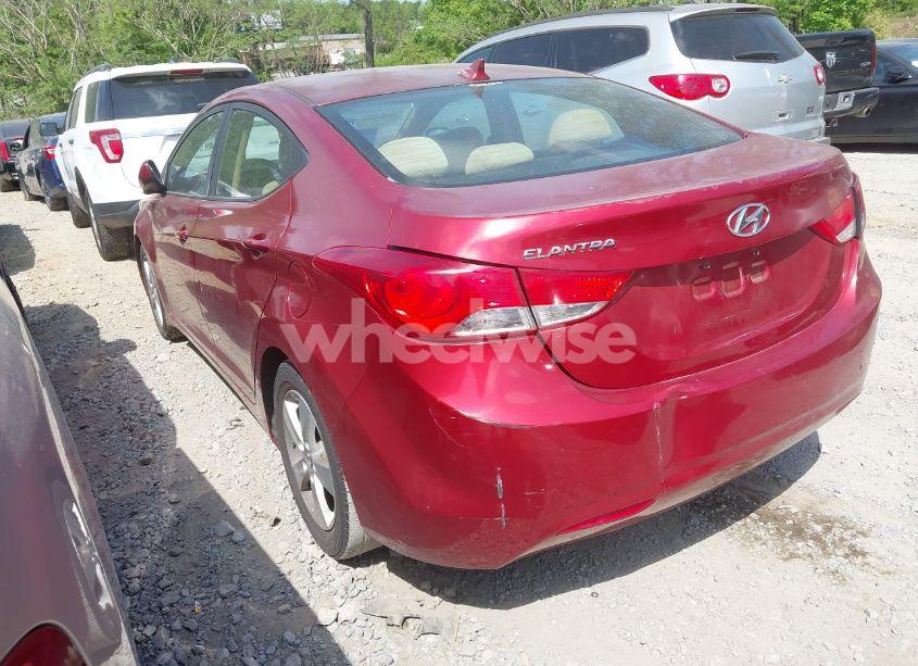Photo 3 of 2013 Hyundai Elantra GLS (VIN 5NPDH4AE2DH353893)