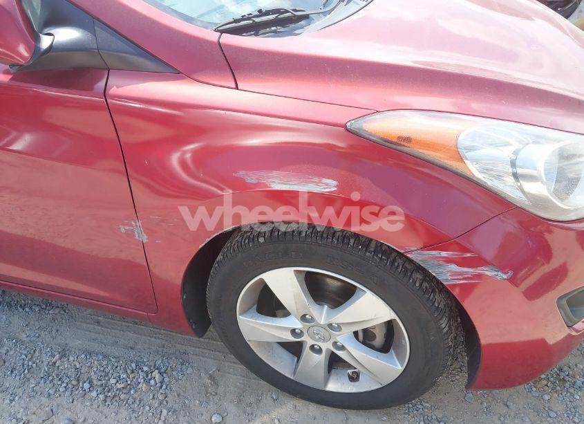 Photo 6 of 2013 Hyundai Elantra GLS (VIN 5NPDH4AE2DH353893)