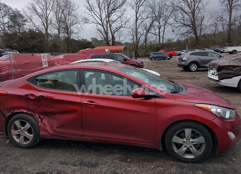 Photo 13 of 2013 Hyundai Elantra GLS (VIN 5NPDH4AE2DH360455)