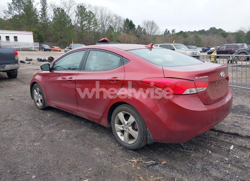 Photo 3 of 2013 Hyundai Elantra GLS (VIN 5NPDH4AE2DH360455)
