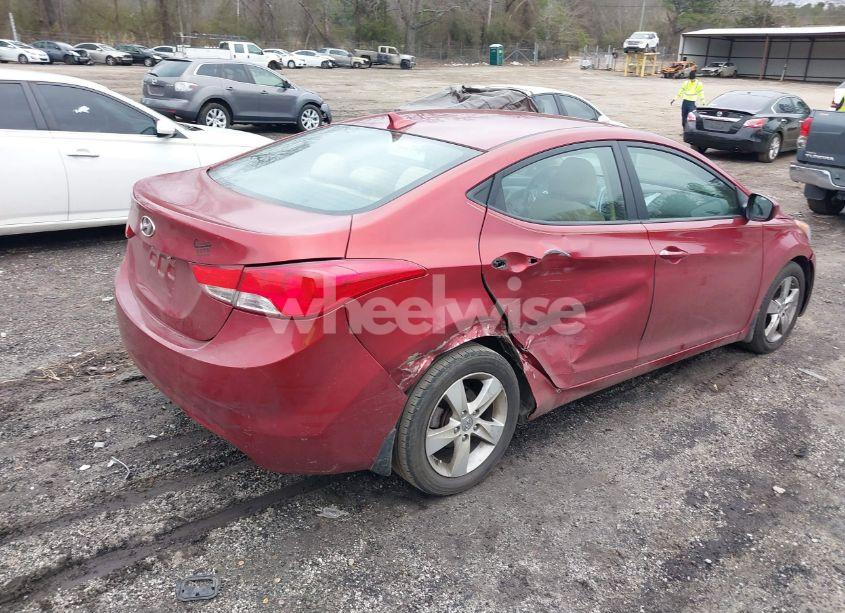 Photo 4 of 2013 Hyundai Elantra GLS (VIN 5NPDH4AE2DH360455)
