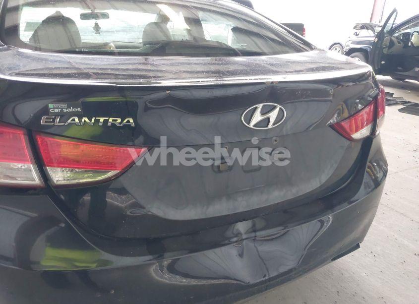 Photo 6 of 2013 Hyundai Elantra GLS (VIN 5NPDH4AE2DH361945)