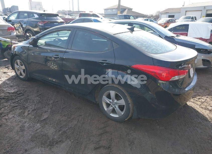Photo 3 of 2013 Hyundai Elantra GLS (VIN 5NPDH4AE2DH373285)