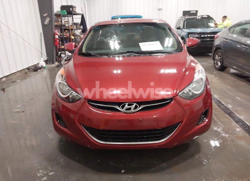 Photo 12 of 2013 Hyundai Elantra GLS (VIN 5NPDH4AE2DH378650)