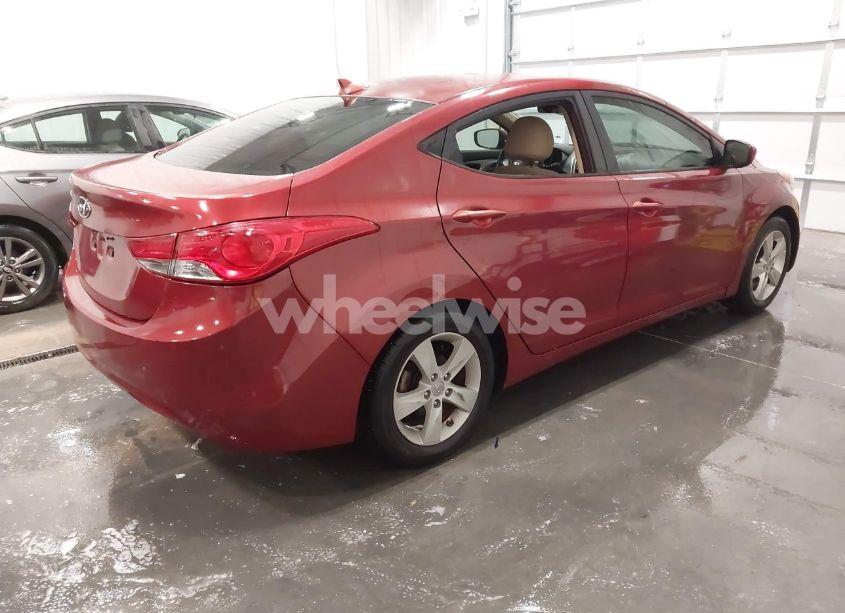 Photo 4 of 2013 Hyundai Elantra GLS (VIN 5NPDH4AE2DH378650)
