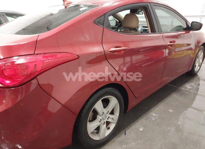 Photo 6 of 2013 Hyundai Elantra GLS (VIN 5NPDH4AE2DH378650)