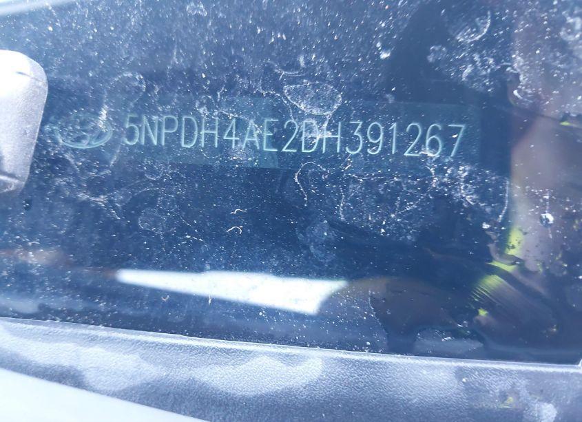 Photo 12 of 2013 Hyundai Elantra LIMITED (VIN 5NPDH4AE2DH391267)