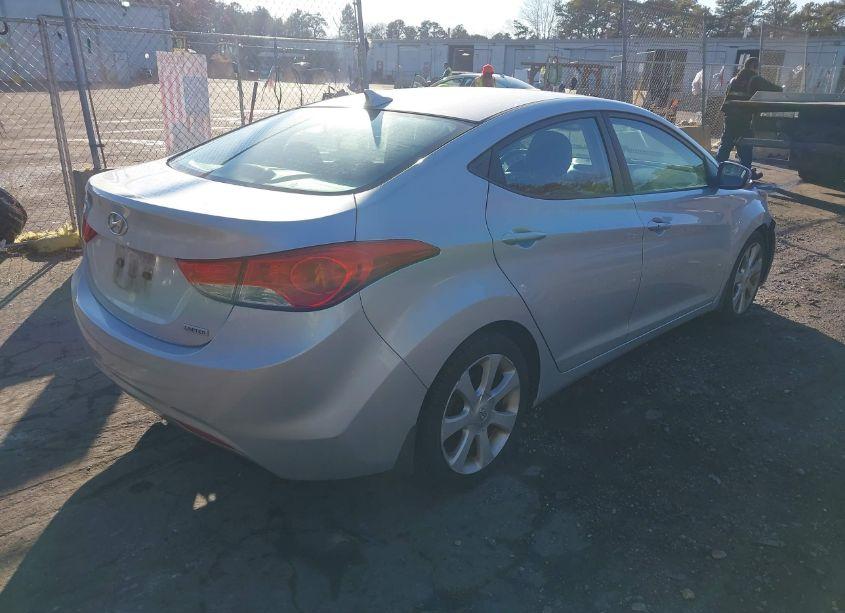 Photo 4 of 2013 Hyundai Elantra LIMITED (VIN 5NPDH4AE2DH391267)