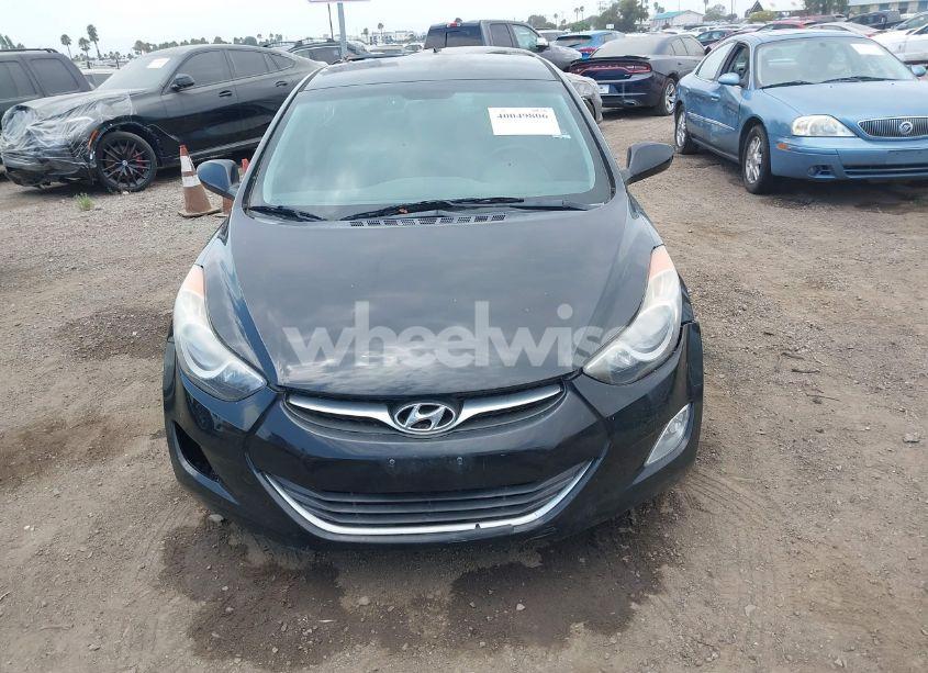 Photo 12 of 2013 Hyundai Elantra GLS (VIN 5NPDH4AE2DH406558)