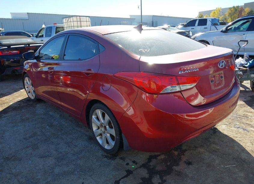 Photo 3 of 2013 Hyundai Elantra LIMITED (VIN 5NPDH4AE2DH418113)