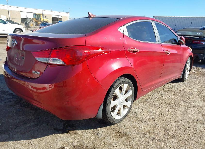 Photo 4 of 2013 Hyundai Elantra LIMITED (VIN 5NPDH4AE2DH418113)