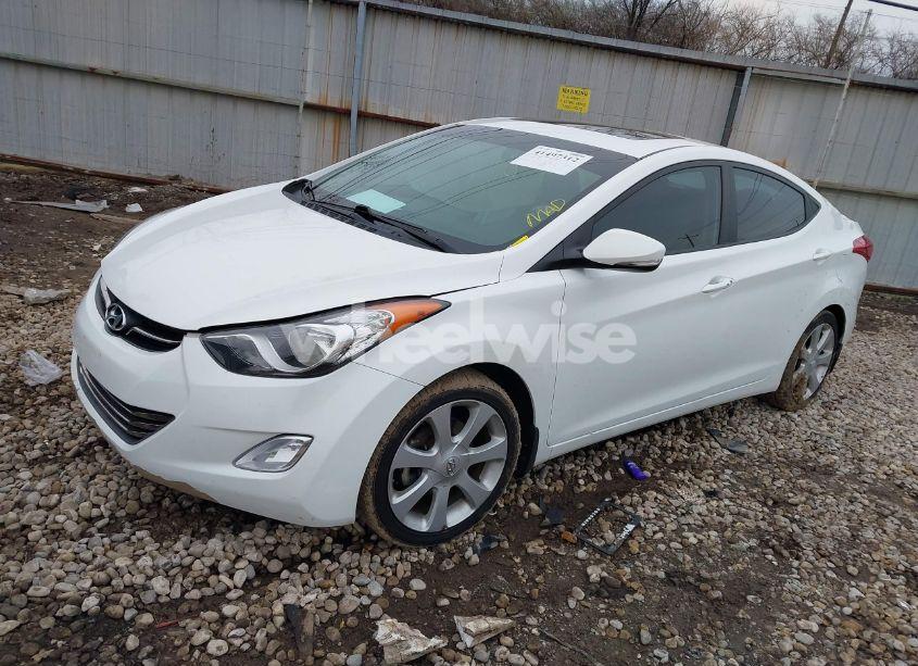 Photo 2 of 2013 Hyundai Elantra LIMITED (VIN 5NPDH4AE2DH422744)