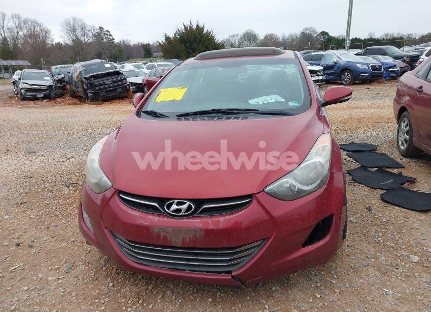 Photo 12 of 2013 Hyundai Elantra LIMITED (VIN 5NPDH4AE2DH427734)