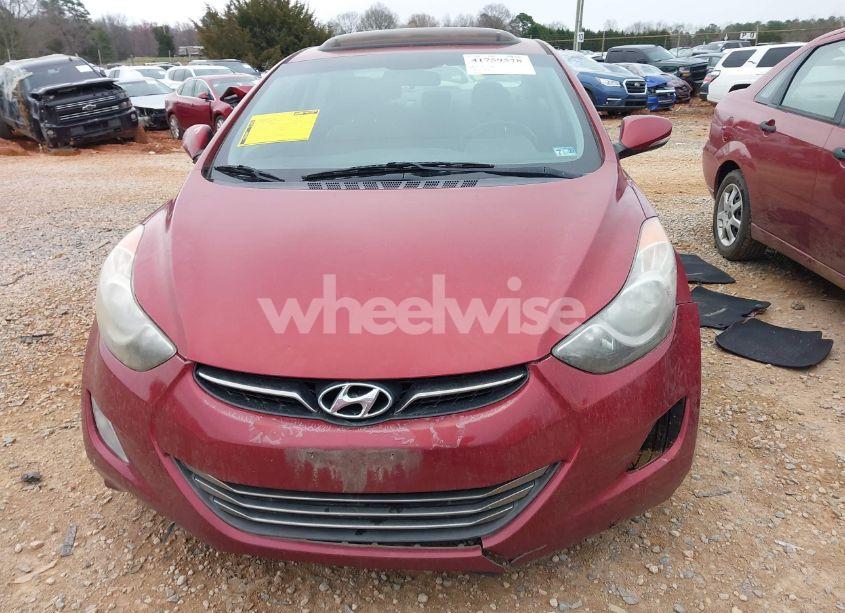 Photo 6 of 2013 Hyundai Elantra LIMITED (VIN 5NPDH4AE2DH427734)