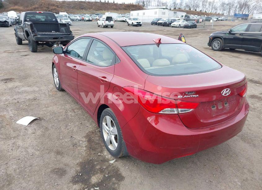 Photo 3 of 2013 Hyundai Elantra GLS (VIN 5NPDH4AE2DH429807)
