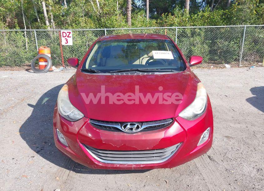 Photo 12 of 2013 Hyundai Elantra GLS (VIN 5NPDH4AE2DH431802)