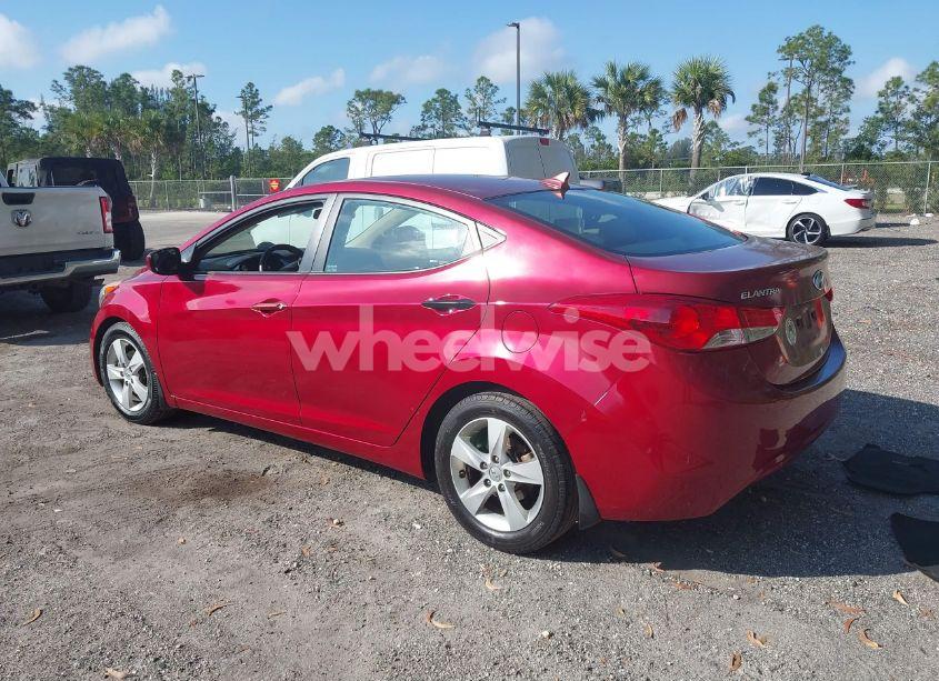 Photo 3 of 2013 Hyundai Elantra GLS (VIN 5NPDH4AE2DH431802)