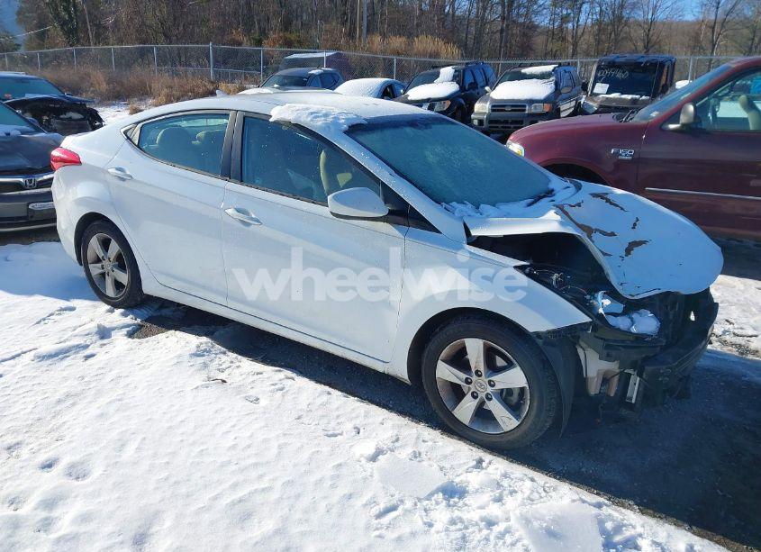 2013 Hyundai Elantra GLS (VIN 5NPDH4AE2DH454464) main photo