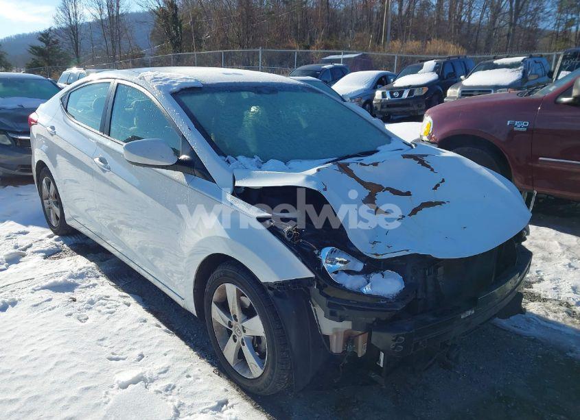 Photo 6 of 2013 Hyundai Elantra GLS (VIN 5NPDH4AE2DH454464)