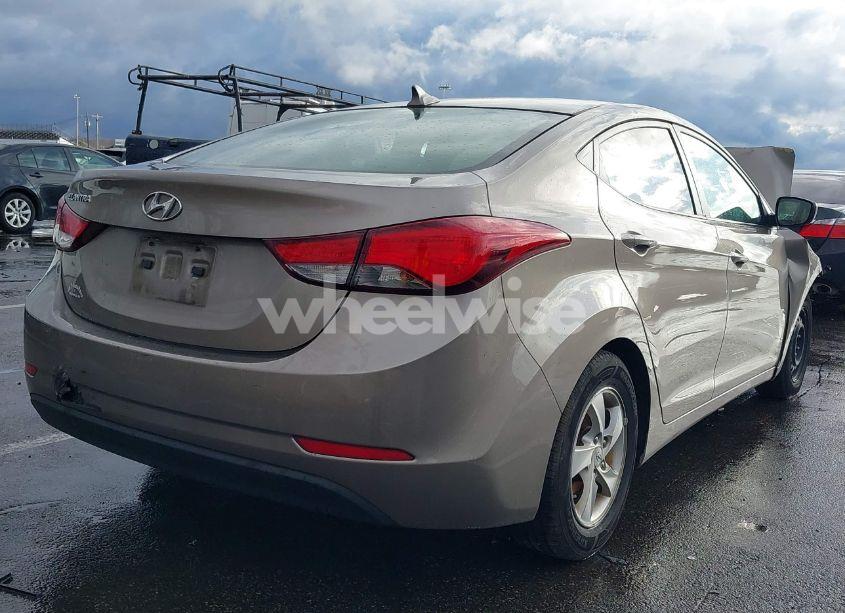 Photo 4 of 2014 Hyundai Elantra SE (VIN 5NPDH4AE2EH456345)
