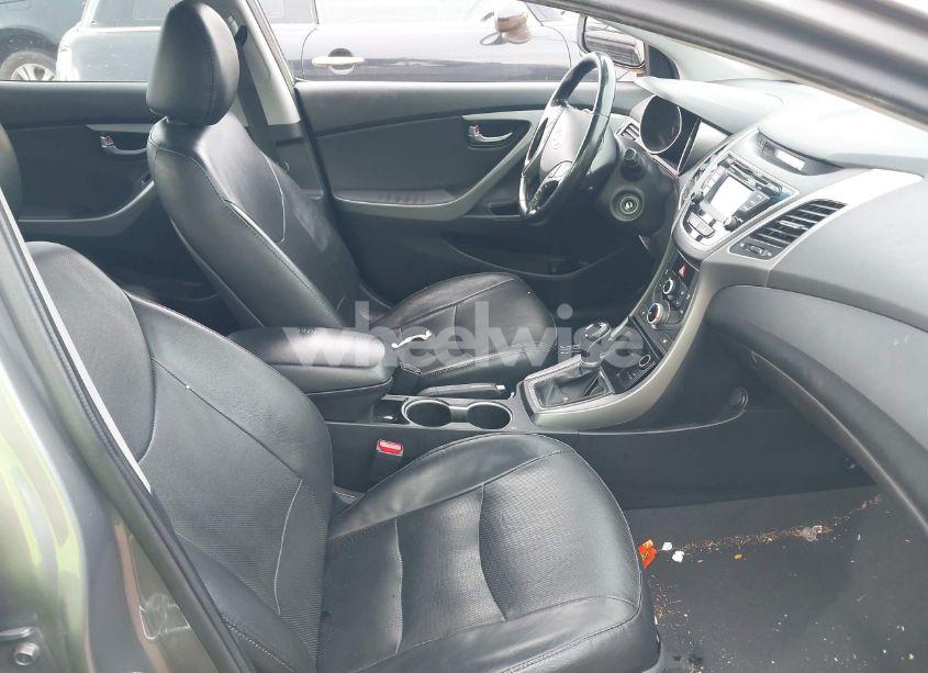 Photo 5 of 2014 Hyundai Elantra LIMITED (VIN 5NPDH4AE2EH456555)