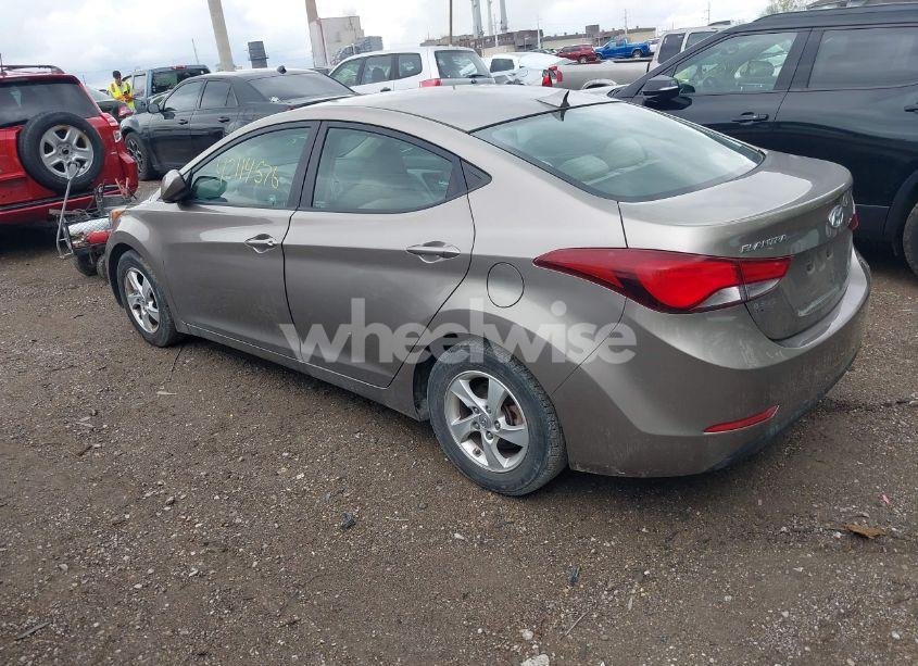 Photo 3 of 2014 Hyundai Elantra SE (VIN 5NPDH4AE2EH462338)