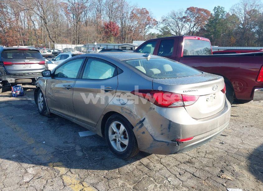 Photo 3 of 2014 Hyundai Elantra SE (VIN 5NPDH4AE2EH462954)
