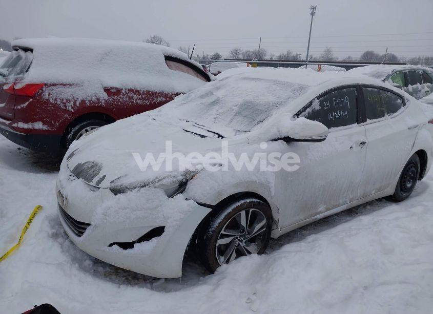 Photo 6 of 2014 Hyundai Elantra LIMITED (VIN 5NPDH4AE2EH463862)