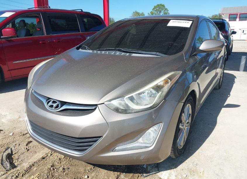 Photo 2 of 2014 Hyundai Elantra SE (VIN 5NPDH4AE2EH465885)