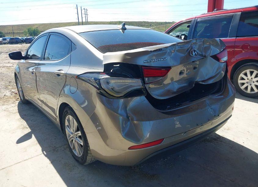 Photo 3 of 2014 Hyundai Elantra SE (VIN 5NPDH4AE2EH465885)