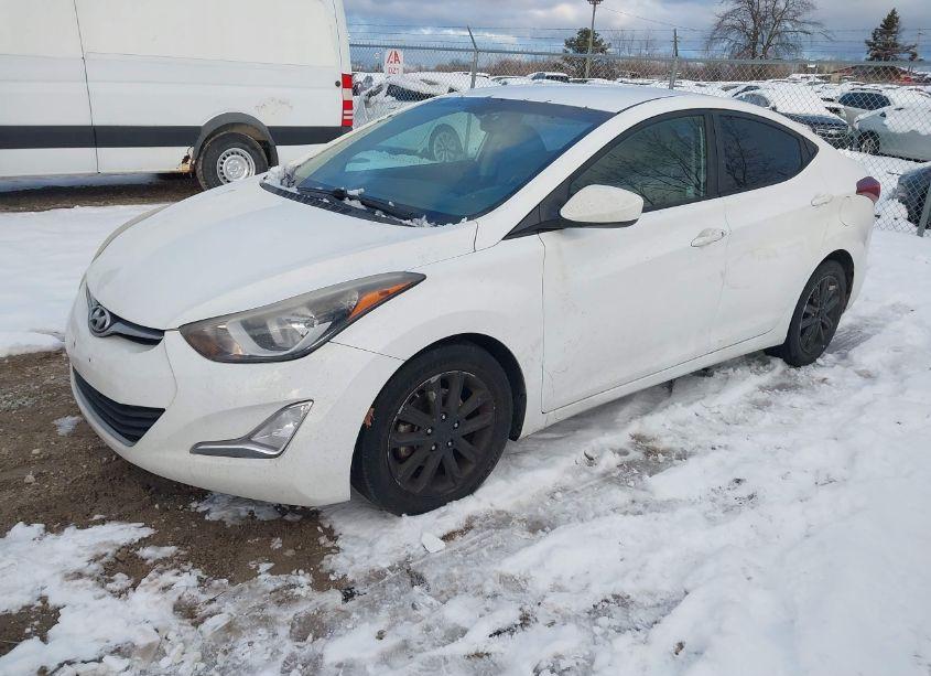 Photo 2 of 2014 Hyundai Elantra SE (VIN 5NPDH4AE2EH497395)