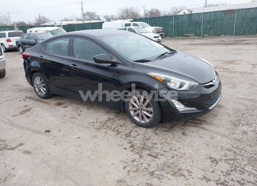 2014 Hyundai Elantra SE (VIN 5NPDH4AE2EH503647) main photo