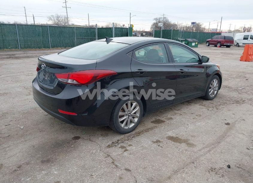 Photo 4 of 2014 Hyundai Elantra SE (VIN 5NPDH4AE2EH503647)