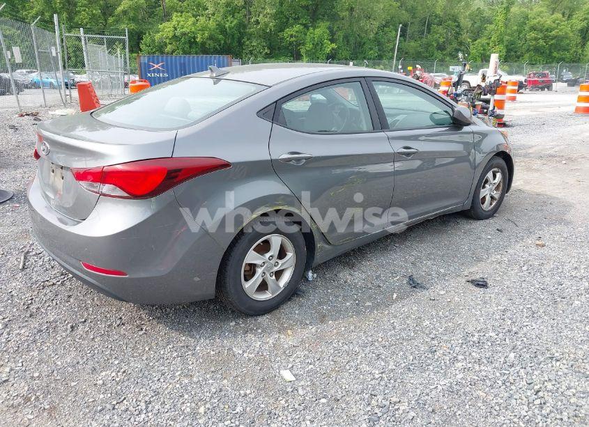 Photo 4 of 2014 Hyundai Elantra SE (VIN 5NPDH4AE2EH510470)