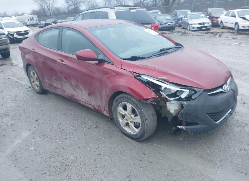 2014 Hyundai Elantra SE (VIN 5NPDH4AE2EH533926) main photo