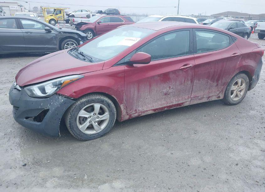 Photo 2 of 2014 Hyundai Elantra SE (VIN 5NPDH4AE2EH533926)