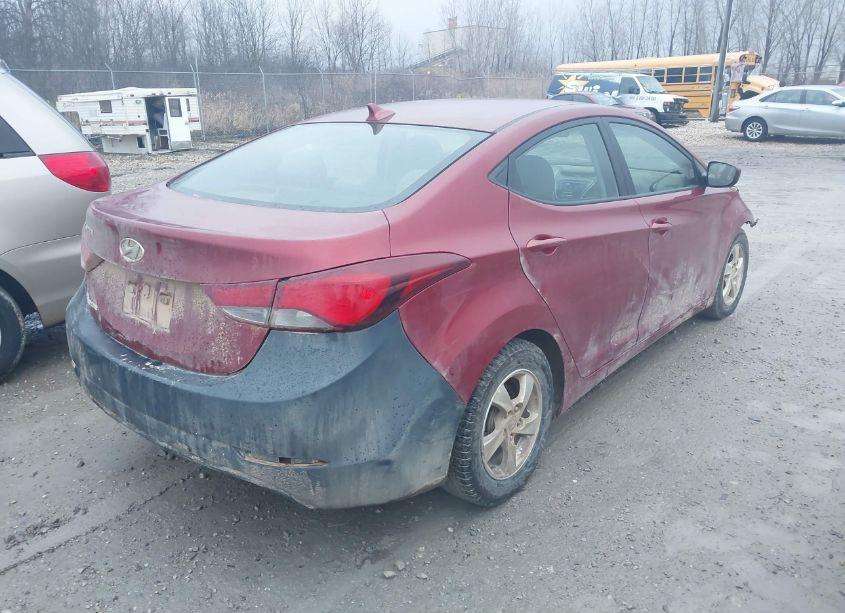 Photo 4 of 2014 Hyundai Elantra SE (VIN 5NPDH4AE2EH533926)