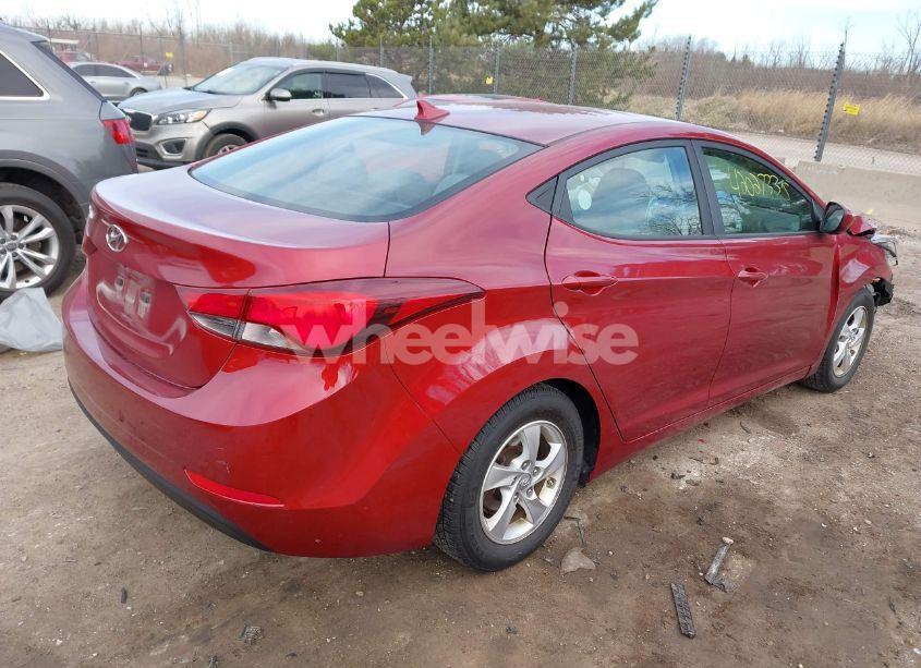 Photo 4 of 2014 Hyundai Elantra SE (VIN 5NPDH4AE2EH535207)