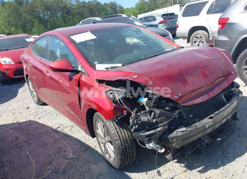 2014 Hyundai Elantra SE (VIN 5NPDH4AE2EH546837) main photo