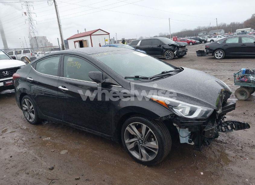 2015 Hyundai Elantra LIMITED (VIN 5NPDH4AE2FH562957) main photo
