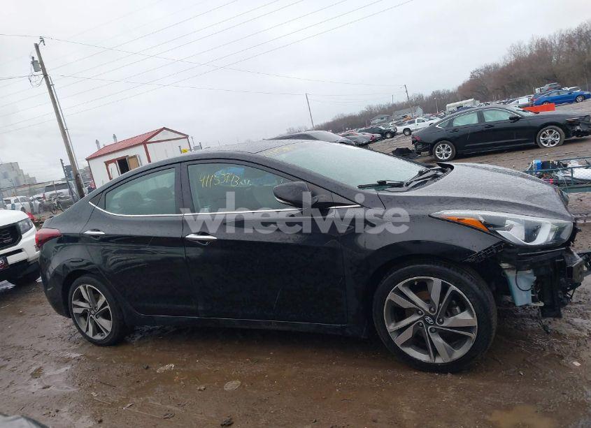 Photo 13 of 2015 Hyundai Elantra LIMITED (VIN 5NPDH4AE2FH562957)