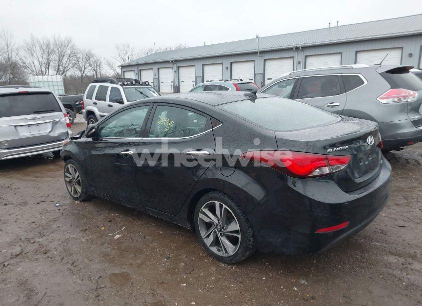 Photo 3 of 2015 Hyundai Elantra LIMITED (VIN 5NPDH4AE2FH562957)