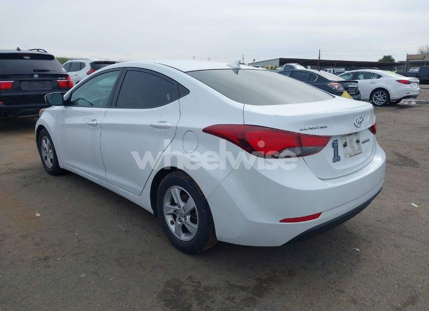 Photo 3 of 2015 Hyundai Elantra SE (VIN 5NPDH4AE2FH584652)