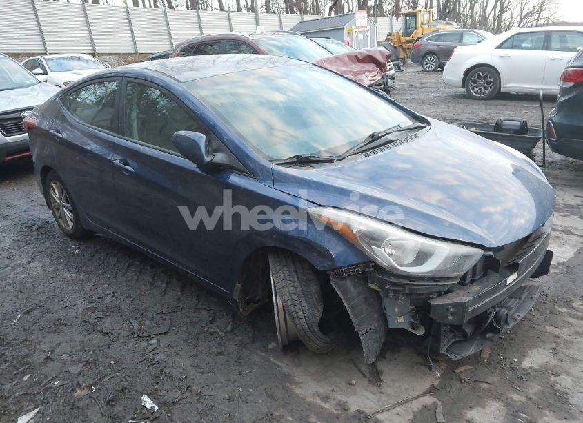 2015 Hyundai Elantra SE (VIN 5NPDH4AE2FH589284) main photo