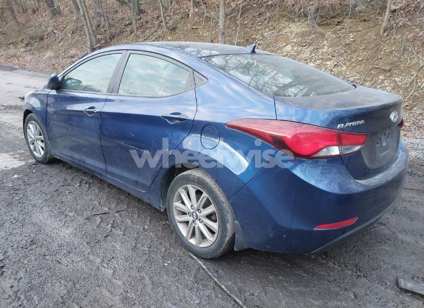 Photo 3 of 2015 Hyundai Elantra SE (VIN 5NPDH4AE2FH589284)