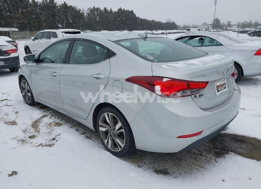 Photo 3 of 2015 Hyundai Elantra LIMITED (VIN 5NPDH4AE2FH597191)