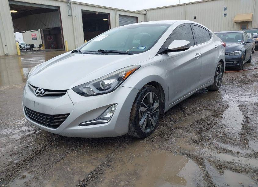 Photo 2 of 2015 Hyundai Elantra LIMITED (VIN 5NPDH4AE2FH600817)