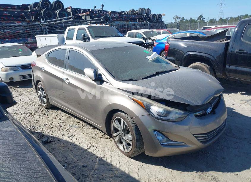 Photo 13 of 2015 Hyundai Elantra LIMITED (VIN 5NPDH4AE2FH610697)